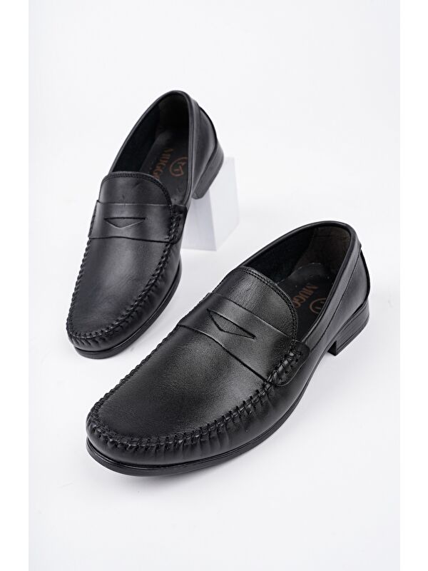 ENZO Klasik Hakiki Deri Günlük Erkek Ayakkabı - Görsel 3