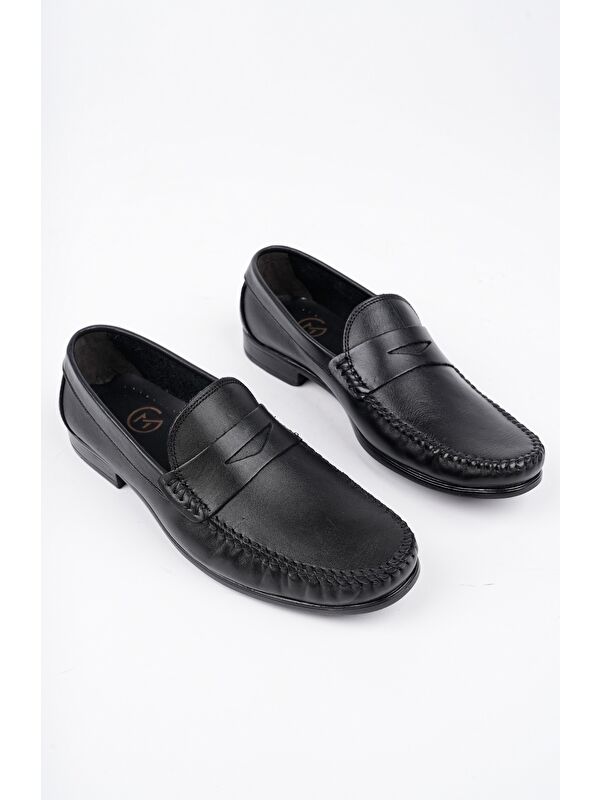 ENZO Klasik Hakiki Deri Günlük Erkek Ayakkabı - Görsel 4