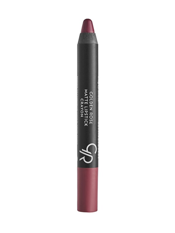 GOLDEN ROSE Matte Lipstick Crayon No:08 Mulberry - Mat Kalem Ruj
