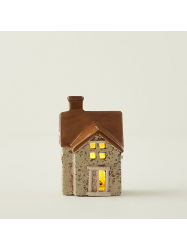 Bella Maison Home Yılbaşı Ledli Aydınlatma Kiremit (8x8x12 cm)