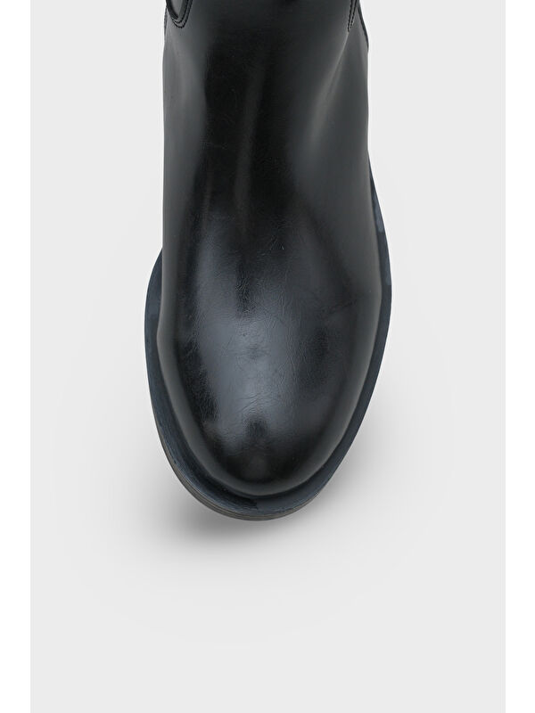 Zena Yuvarlak Burunlu Kadın Çizme - Görsel 4