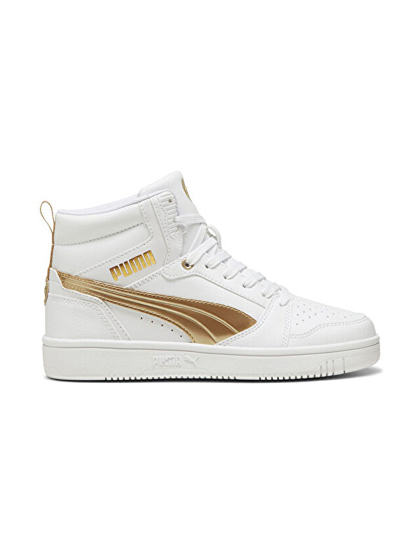 Puma Rebound V6 Metallic Dream Kadın Günlük Ayakkabı 39747401 Beyaz