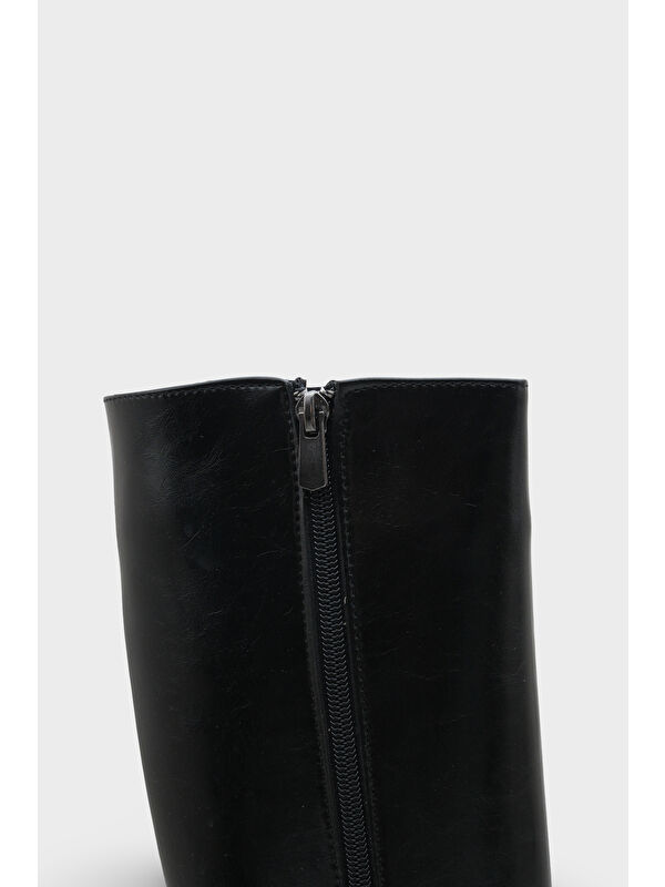 Zena Yuvarlak Burunlu Kadın Çizme - Görsel 5