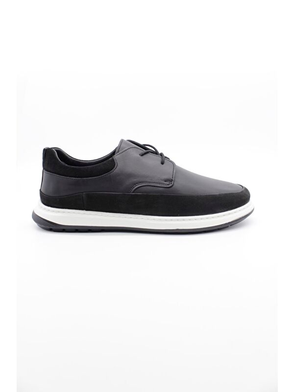 %100 Deri Bağcıklı Casual Ayakkabı 1033250117 - Görsel 2