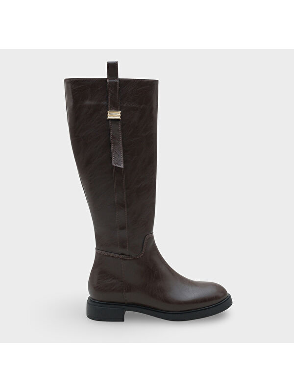 Roberta Metal Tokalı Kadın Çizme - Görsel 2