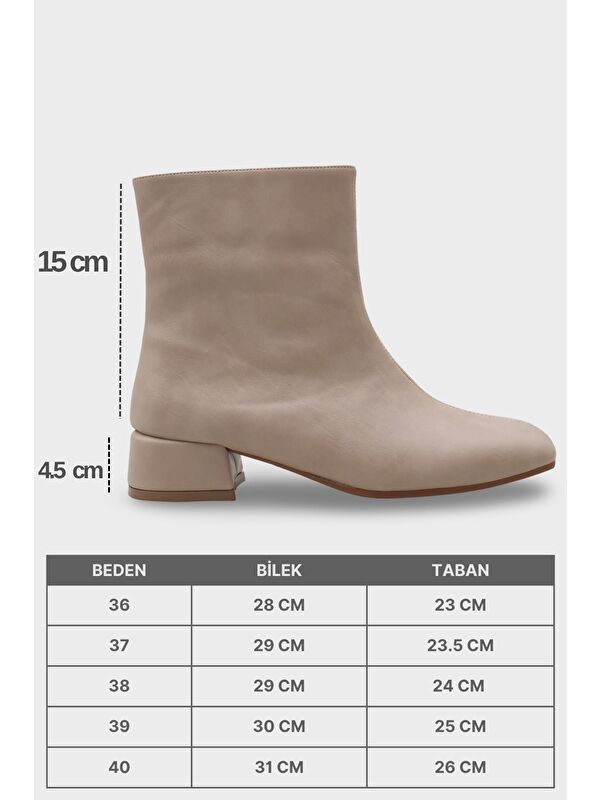 Elinor Kısa Topuklu Kadın Bot - Görsel 8