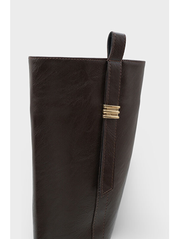 Roberta Metal Tokalı Kadın Çizme - Görsel 5