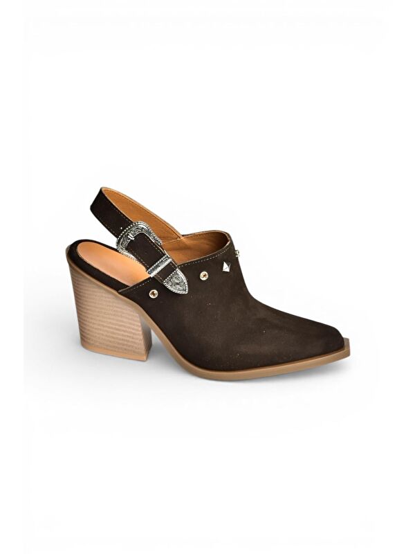 Fox Shoes Kahverengi Kadın Topuklu Ayakkabı Y654307702