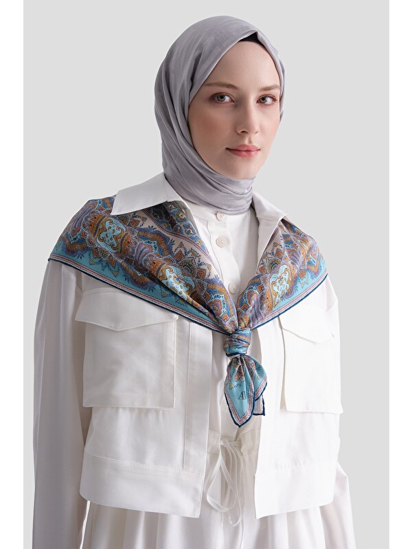 ARMİNE Ceketli Poplin Elbise Takım Ekru