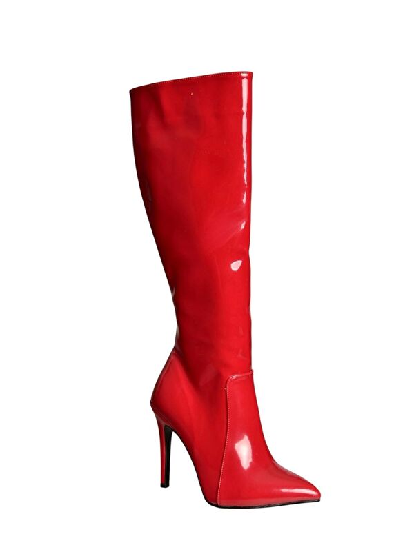 Kırmızı Kadın Çizme N372530108 - Görsel 7