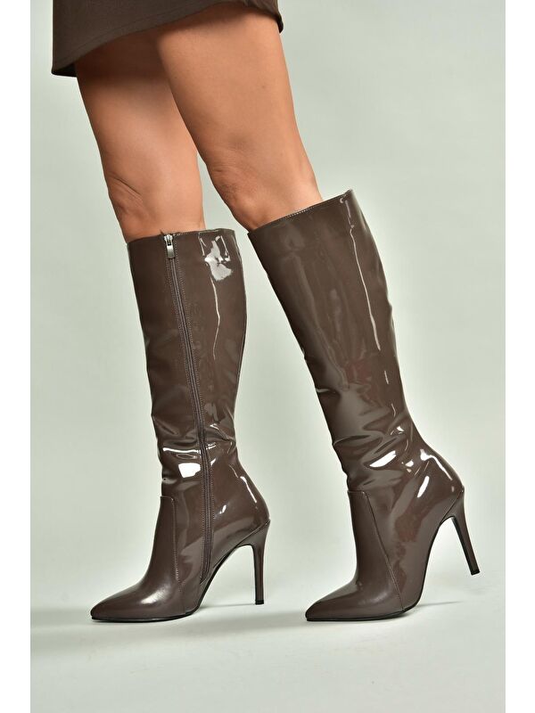 Kahverengi Kadın Çizme N372530108 - Görsel 4