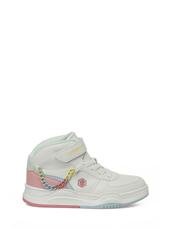 Lumberjack SEVILLA HI 6FX Beyaz Kız Çocuk High Sneaker