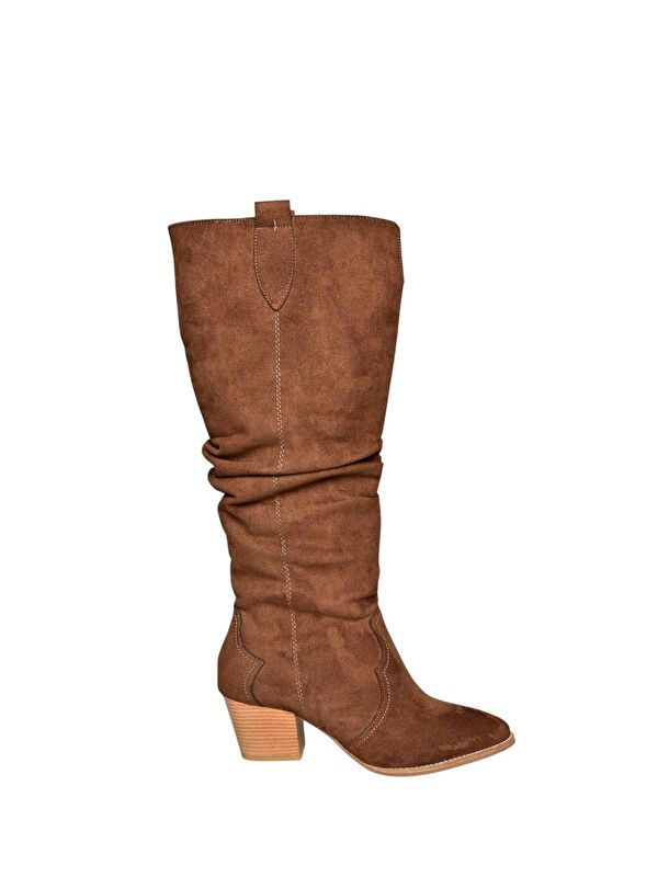 Kahverengi Kadın Çizme J404040102 - Görsel 7