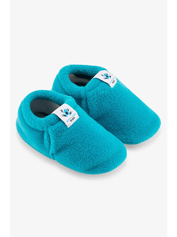 Hopfrög Sarı Hopfrög Polar Fleece Barefoot Patik (Hediye Seti)