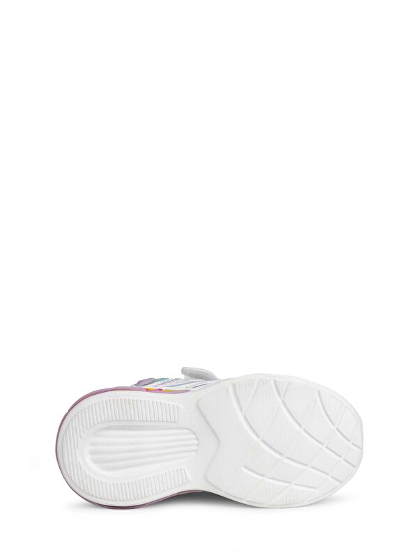 BUCK3046 BERRY Beyaz Kız Çocuk Sneaker - Görsel 8