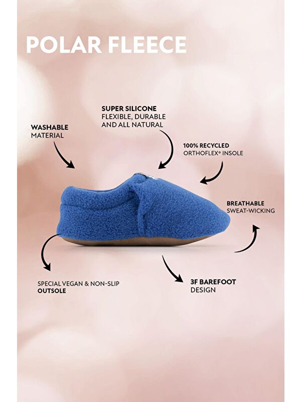 Hopfrög Sarı Hopfrög Polar Fleece Barefoot Patik (Hediye Seti)