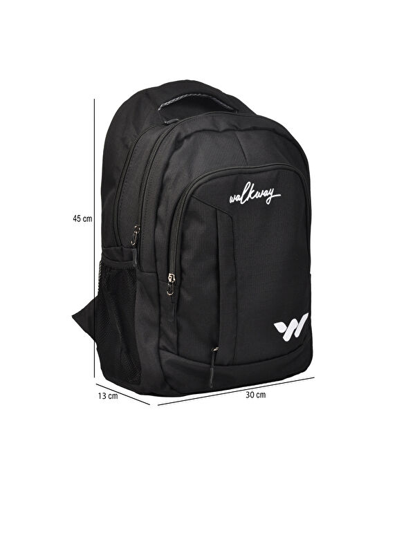 Walkway Siyah Beyaz Unisex Sırt Çantası Kupra