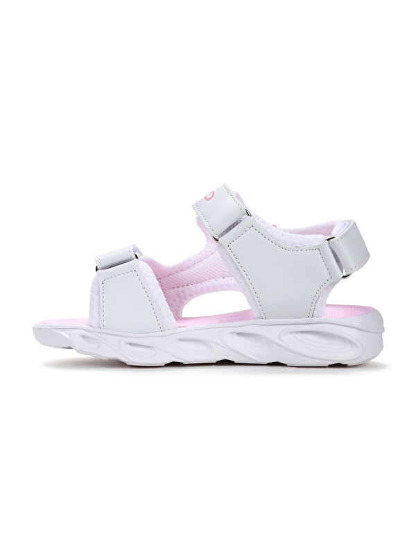 Günlük Işıklı Cırtlı Kız Çocuk Sandalet Ayakkabı - Görsel 5