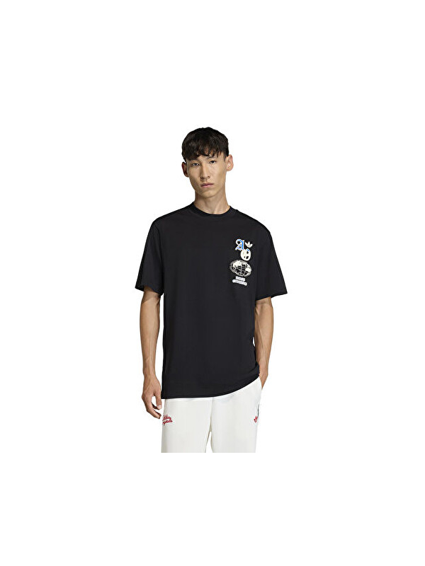 Adidas Gfx T Erkek Günlük Tişört KE0101 Siyah