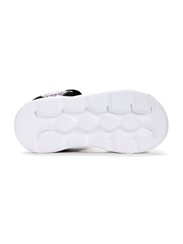 Kuruza Günlük Işıklı Cırtlı Kız Çocuk Sandalet Ayakkabı - Görsel 6