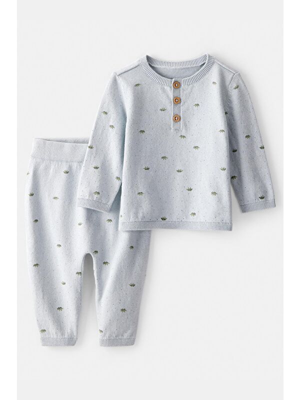 Carter's Erkek Bebek Mavi 2Li Set