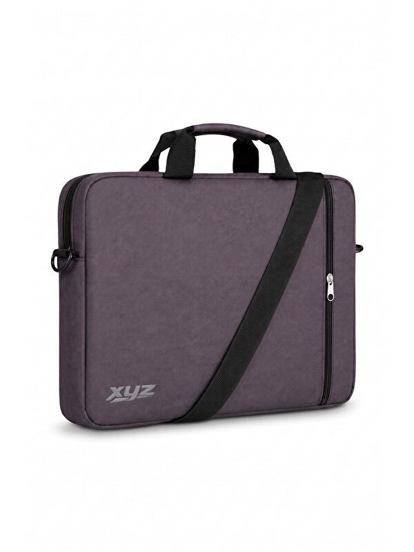 Classone XYZ Serisi XYZ-T24 15.6 Uyumlu Unisex Macbook Laptop Notebook El ve Omuz Çantası Gri