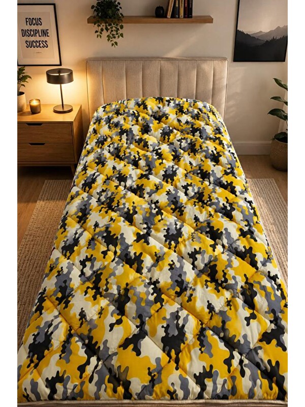 Çeyiz Diyarı Knitty Tek Kişilik Silindir Pamuk Yorgan
