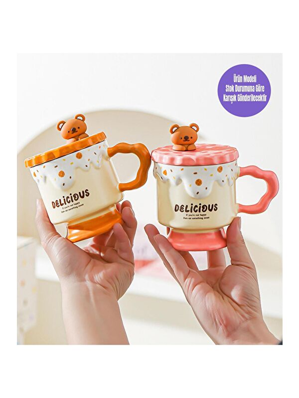 Bam Hediyelik Eşya Delicious Bear Temalı Seramik Kupa