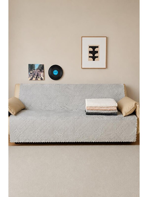 Çeyiz Diyarı Focus Wellsoft Koltuk Örtüsü 170x210 Cm Gri