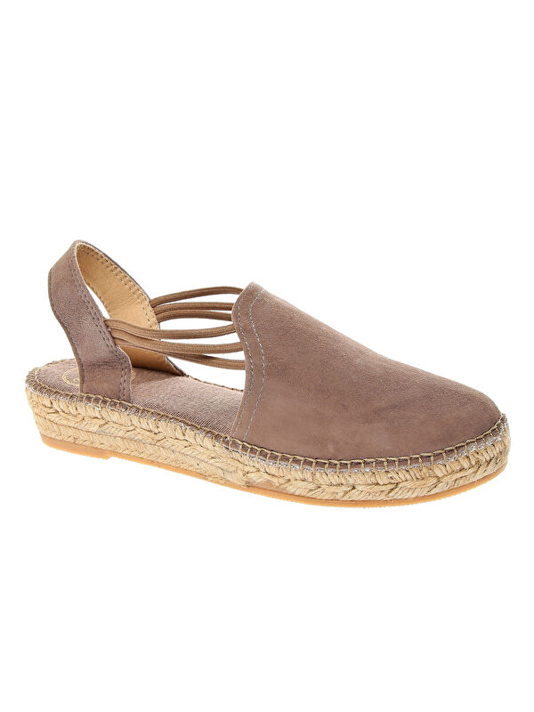 Toni Pons Kadın Sandalet Nuria Elastic Suede Taupe