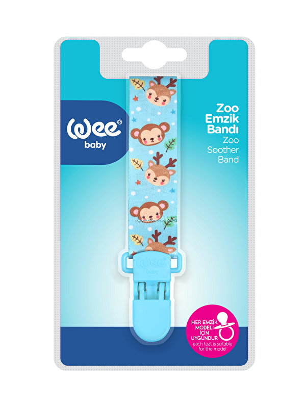 WEE BABY Zoo Emzik Bandı - MAVİ