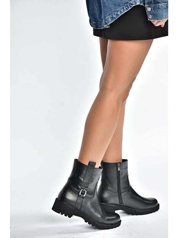 Siyah Kadın Bot V654070403 - Görsel 5