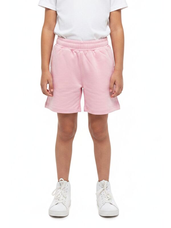 Toontoykids Kız Çocuk Beli Lastikli Bağlamalı  Cepli Şort 25054