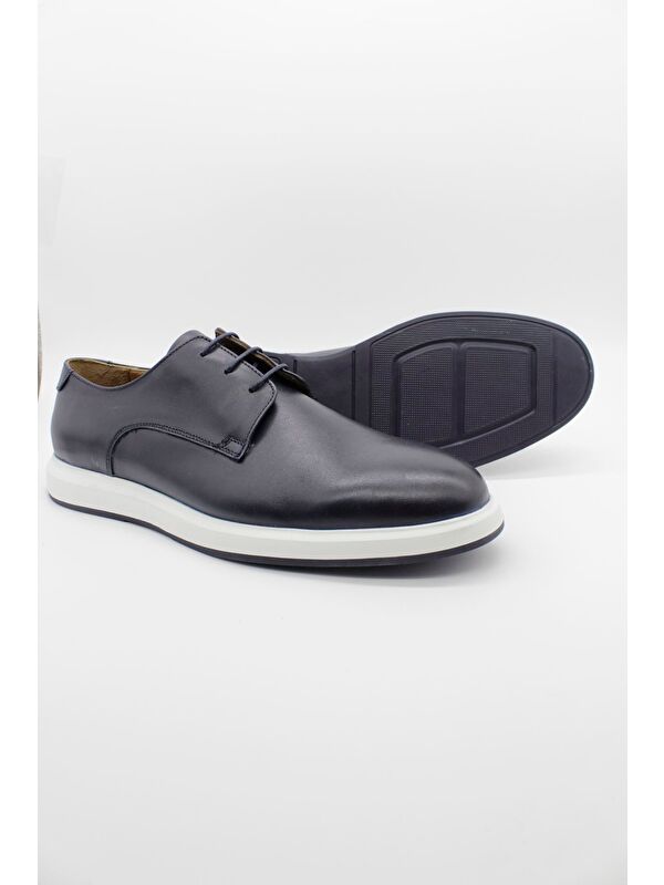 %100 Deri Bağcıklı Casual Ayakkabı 1033250154 - Görsel 4