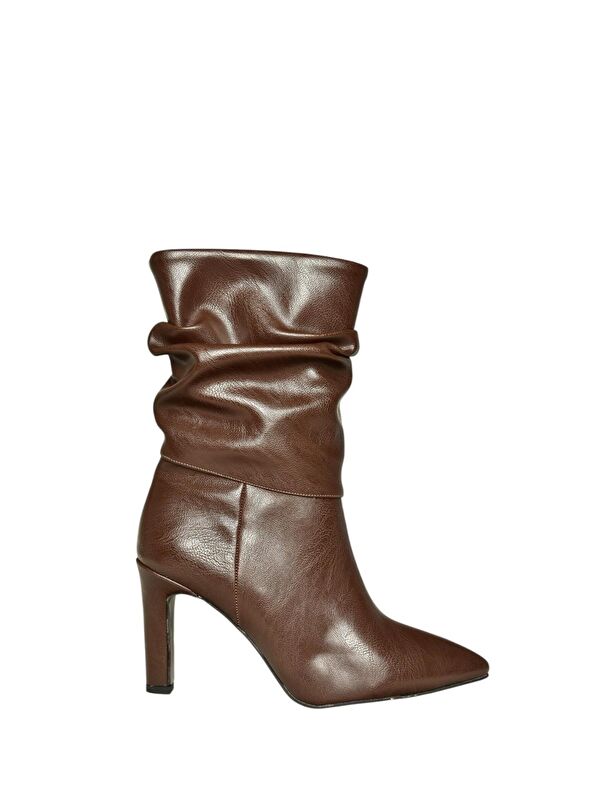 Kahverengi Kadın Bot R404020309 - Görsel 7