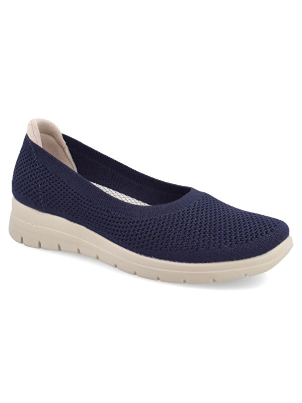 Fly Flot Kadın Babet 27 B39 KQ Shoe PIUMATECH 6061-Dark Blue