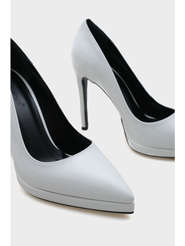 Helga Sivri Burunlu Platform Yüksek Topuklu Kadın Ayakkabı - Görsel 8