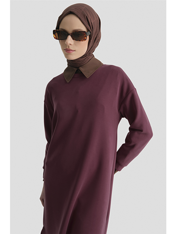 ARMİNE Basic Tunik Bordo
