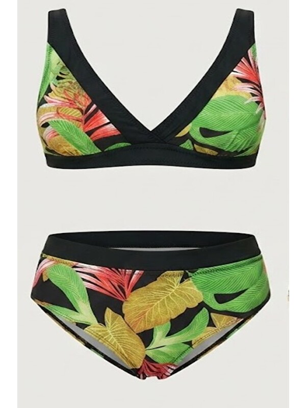 C&City Toparlayıcı Bikini Takım 3251 Siyah