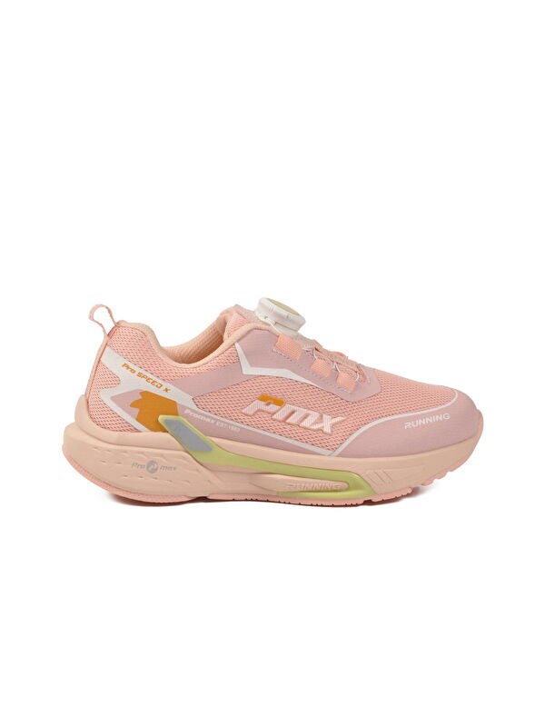 Walkway Pembe Misina Bağcıklı Fileli Hafif Kız Çocuk Spor Ayakkabı 2036 F