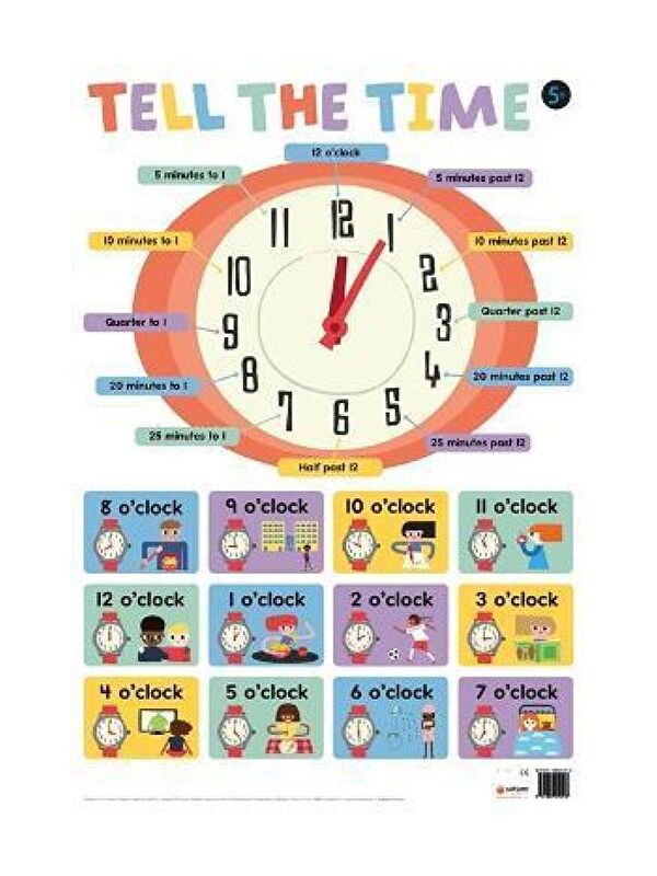 Igloo/Autumn Publishing Tell the Time Poster