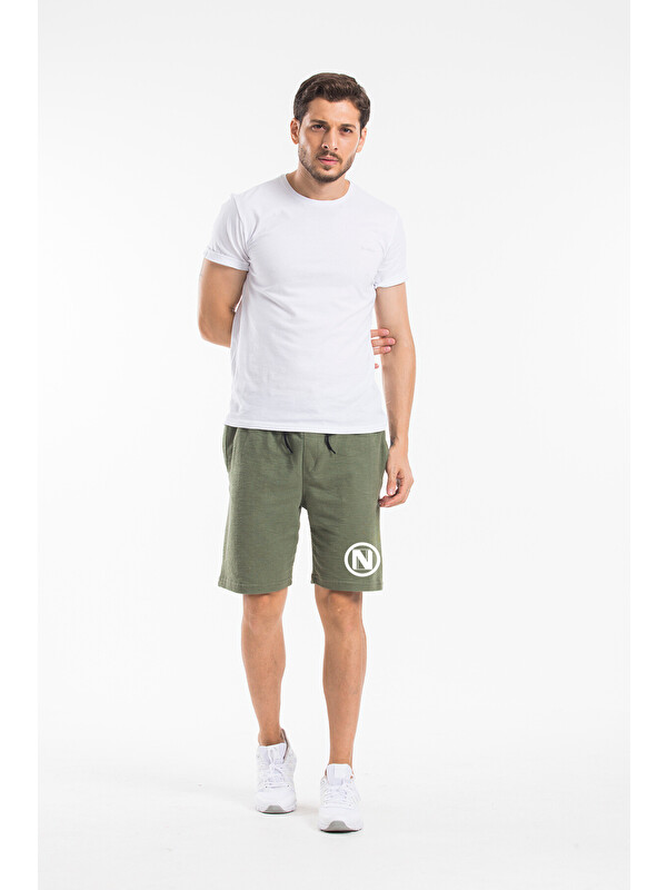Süperlife Erkek N Baskılı Standart &Regular Kalıp Şort SPR25SR082