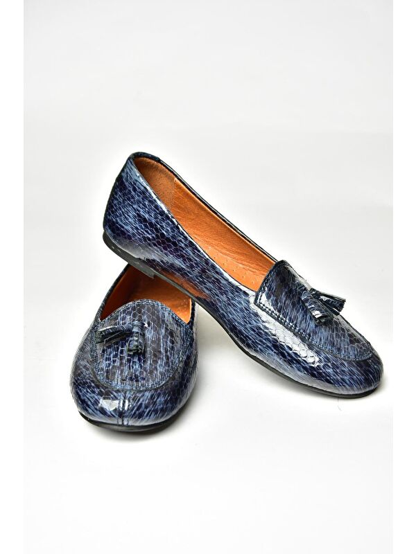 Fox Shoes Lacivert Fox Shoes Babet R6670012 Kadın