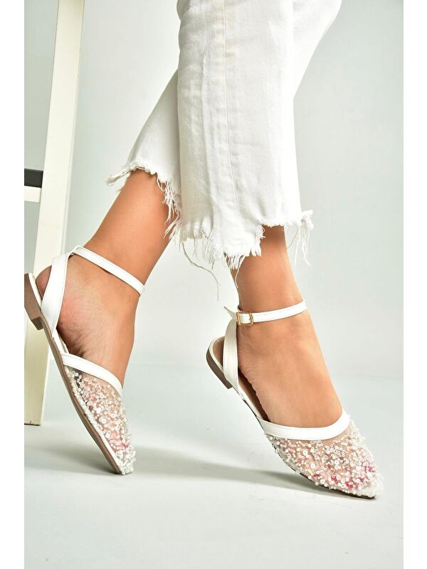 Fox Shoes Gri Fox Shoes Babet Kadın U7265441