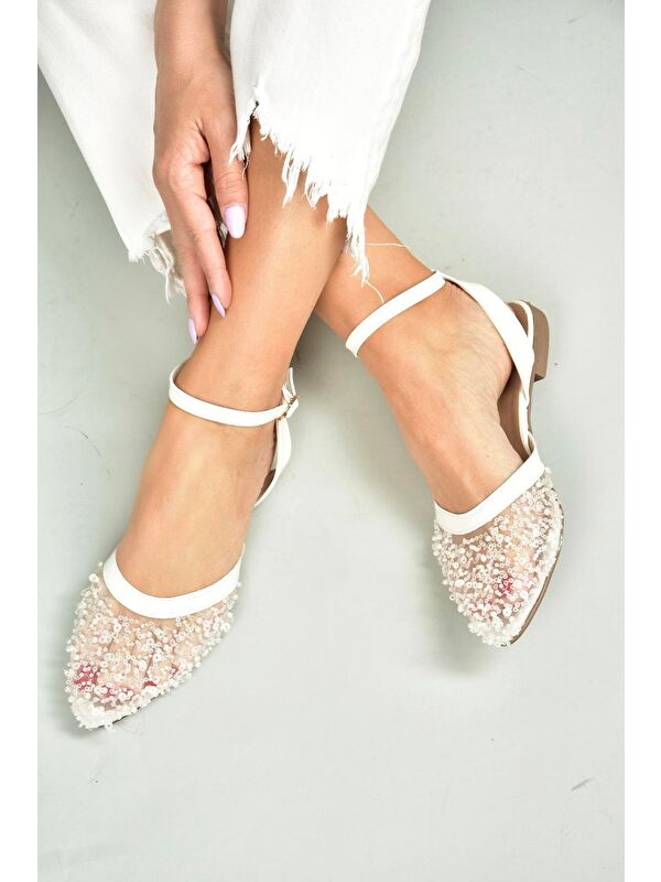 Fox Shoes Gri Fox Shoes Babet Kadın U7265441