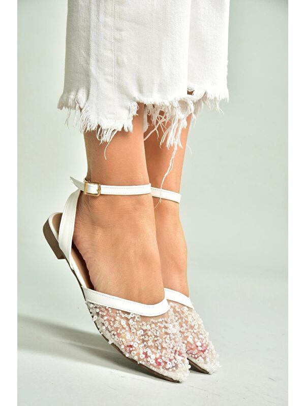 Fox Shoes Gri Fox Shoes Babet Kadın U7265441