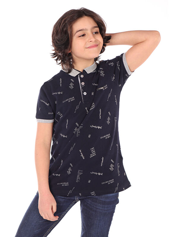 Toontoykids Erkek Çocuk Komple Baskılı Tişört