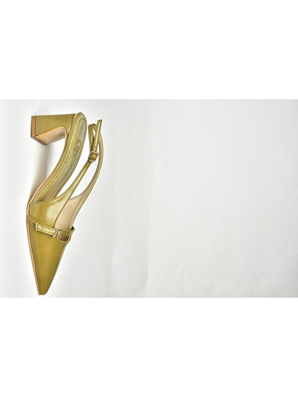 Yeşil Kadın Topuklu Ayakkabı U6540787 - Görsel 7