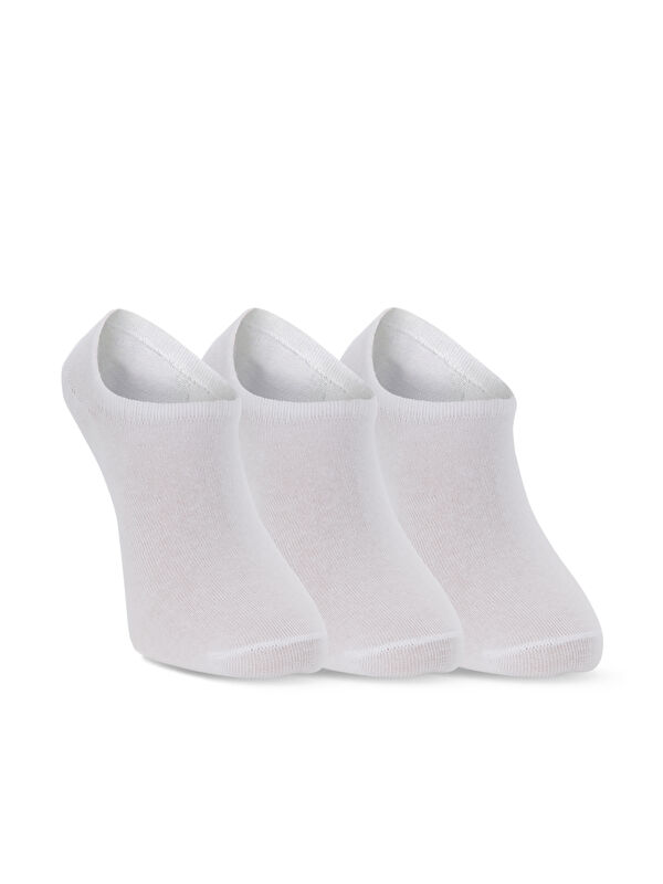SLAZENGER JACKED 3 lü Erkek Beyaz Çorap