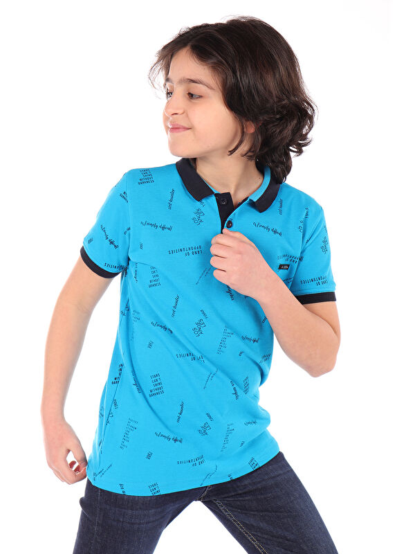 Toontoykids Erkek Çocuk Komple Baskılı Tişört
